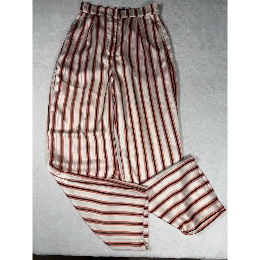 House‎ of Harlow 1960 x Revolve Alessia Wide Leg Crop Pants XS Striped
